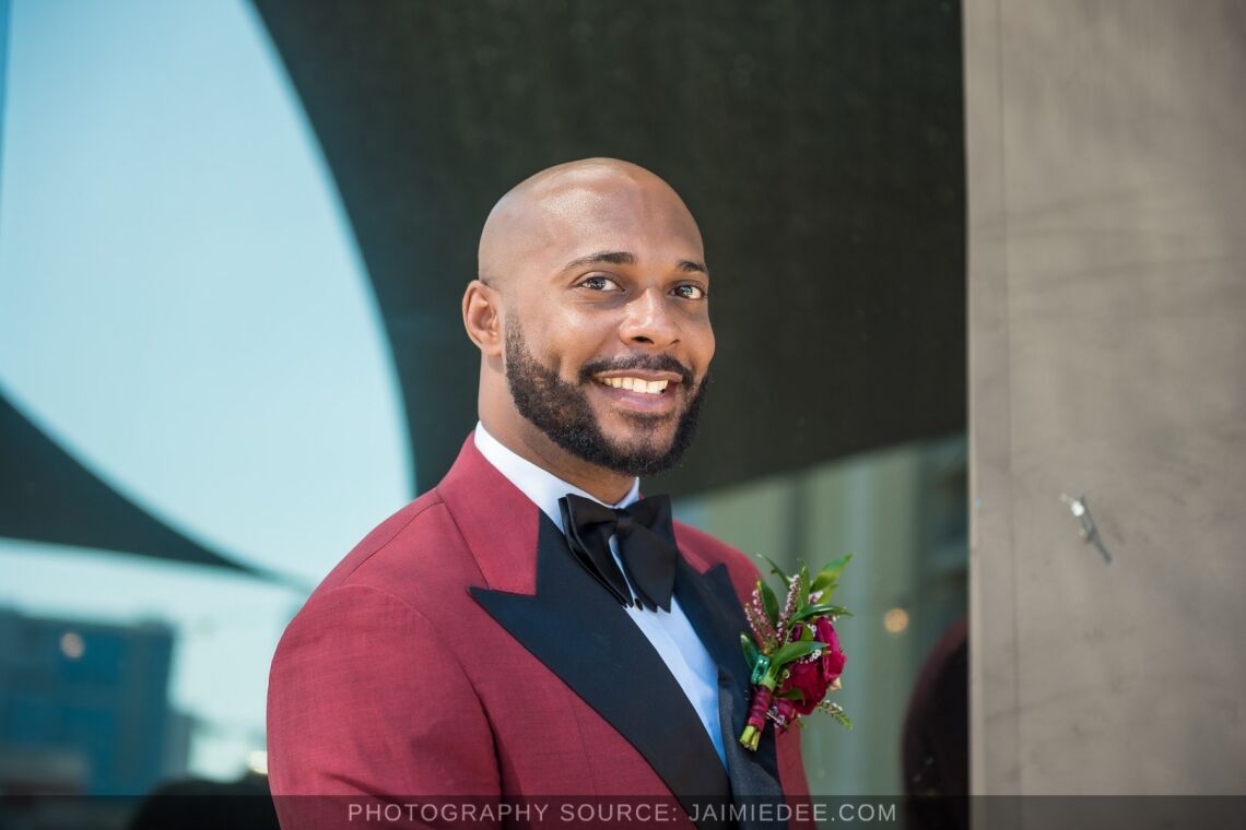 Terminus 330 Wedding Photos groom